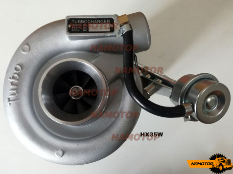 Турбина HX35W. 6D102. 6BT. 4BT. 4045877, 4045184, 4045877, 4033987, 2882034. 4045877.